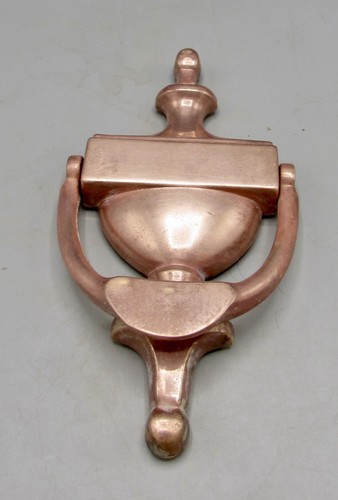Solid Brass Door Knocker – Classic Colonial Design – Vintage Hardware