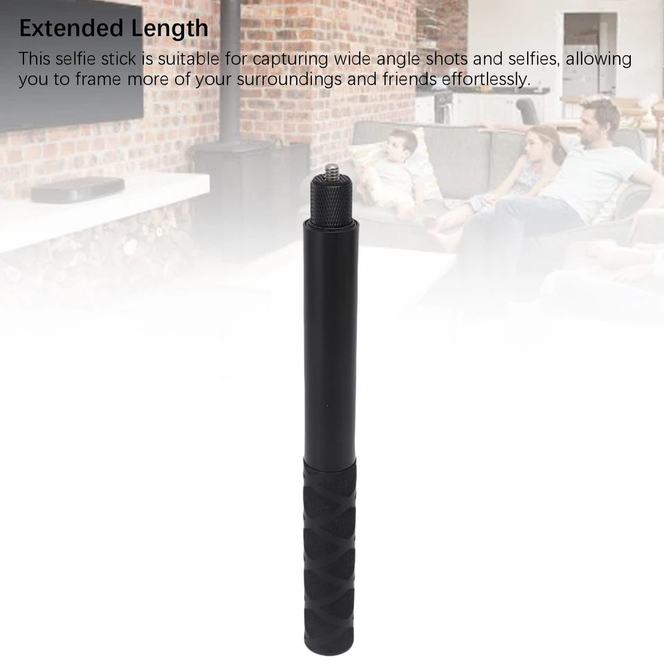 Action Camera Selfie Stick Extension Rod Fit For X5 X4 X3 X2 ONE R AM - Image 3 of 4