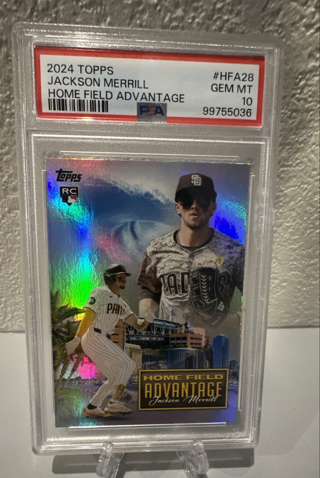 2024 Topps Update Series - Home Field Advantage Jackson Merrill #HFA-28 (RC)