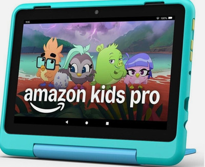 AMAZON Fire HD 8 Kids Pro Tablet 32GB 12 Gen. 2024 Blaugrün grün NEU OVP