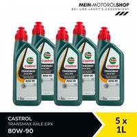 Castrol Transmax Axle EPX 80W-90 ZF TE-ML GL-5 GetriebeöL 5X1 Liter = 5 Liter