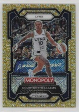 2024 Panini Prizm Monopoly WNBA Millionaire Gold Mojo /500 Courtney Williams 4g8
