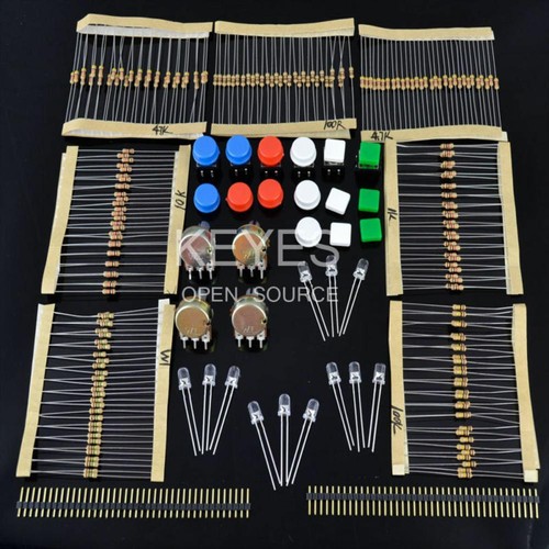 New Electronic Parts Pack KIT for ARDUINO component Resistors Switch Button B - Photo 6/6