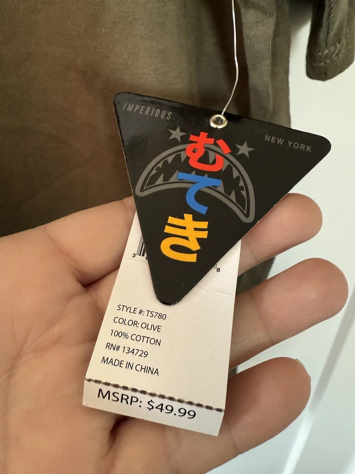 Camisa Imperious New York XL NUEVA CON ETIQUETAS $50 Face StreetWear Camiseta Cara de Tiburón Foto 4 de 4