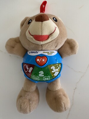 VTech Baby Happy Lights Bear - Interactive Toy - 3+ Months Car Seat Stroller
