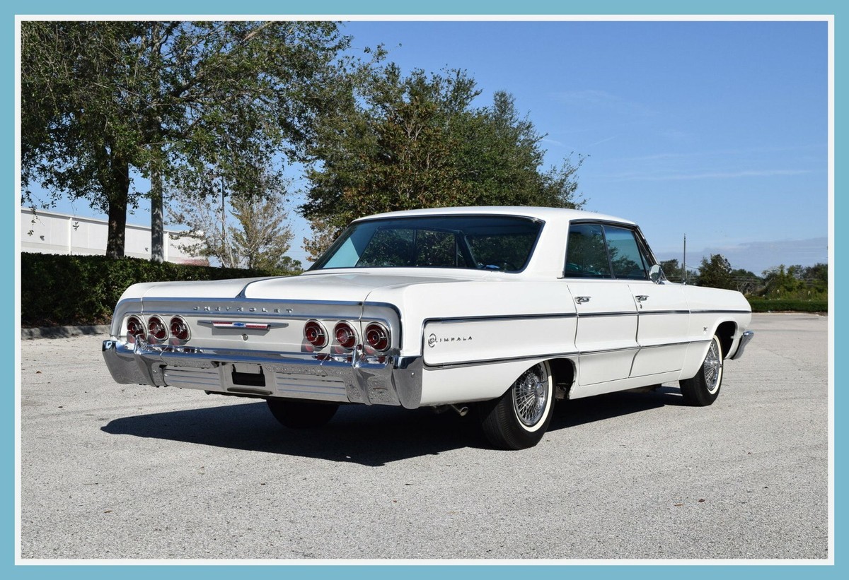 1964 Chevrolet Impala 4 door, Toolbox - Refrigerator Magnet, 42