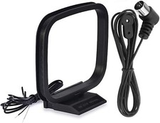 Antenne FM 75 Ohm et antenne boucle AM pour Pioneer Onkyo Yamaha Marantz AV Audio