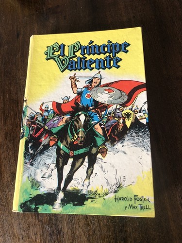 1960/70 Harold Foster El Principe Valiente Set de 4 Libros in Spanish Ed Acme - Foto 8 di 24