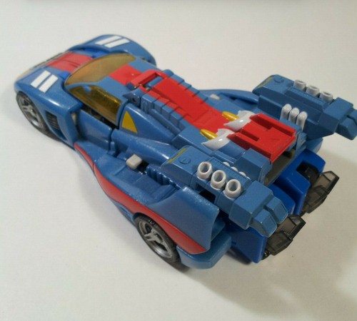 Figura de acción Blurr clase de lujo incompleta Transformers Cybertron 2005 Blur - Imagen 3 de 11