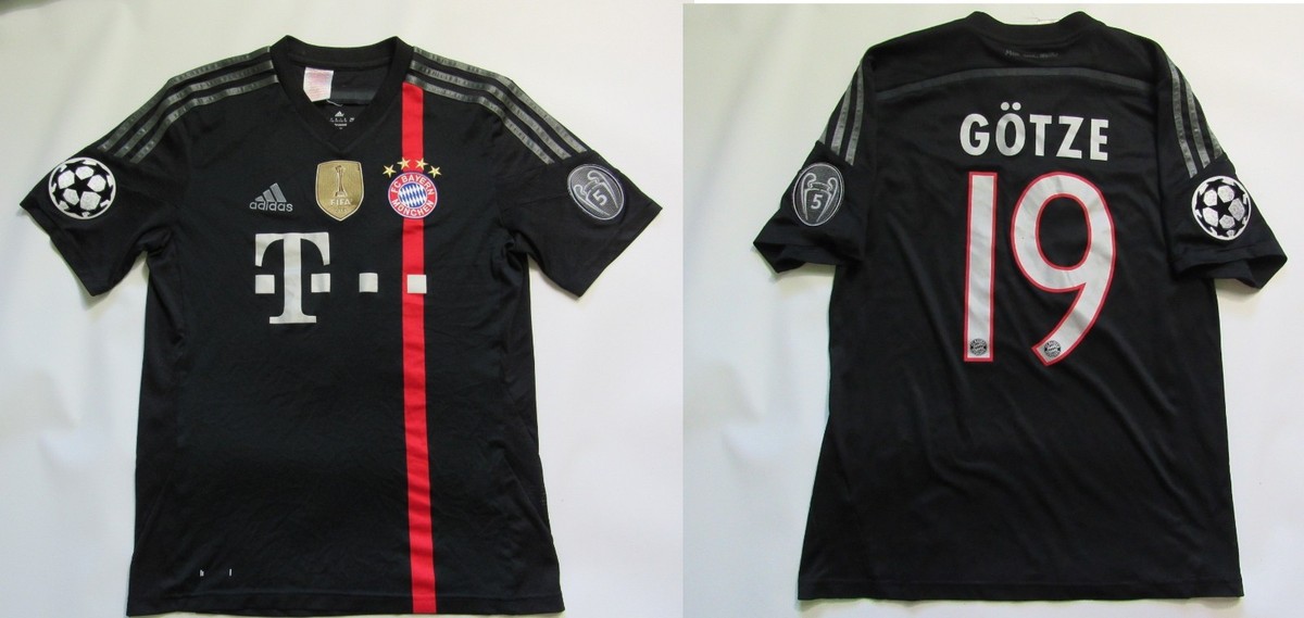 Mario Gotze BAYERN MUNICH Champions League shirt jersey ADIDAS XL