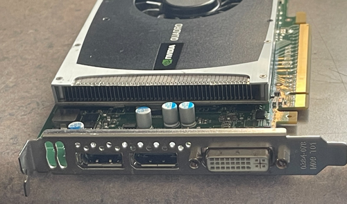 Dell NVIDIA Quadro 2000 1GB GDDR5 Graphics Card (040GDJ) - Picture 4 of 5