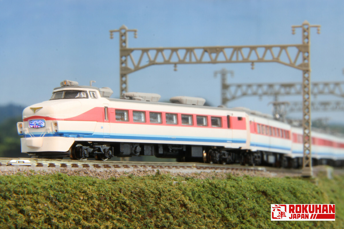 Rokuhan T031-1 Hakusen 5-Car Passenger Train Set w/1 Rokuhan T031-1 Hakusen 5-Car Passenger Train Set w/1