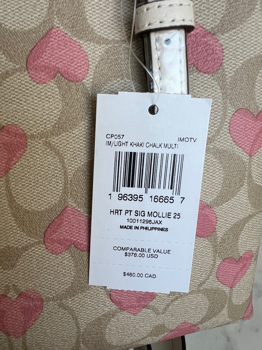 セールCoach Mollieモリー25シグネチャー&ハート2wayバッグ COACH® Outlet | Mollie Tote Bag 25 In Signature Canvas