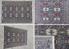 Tappeto bukara russo raro colore verde 110x198cm