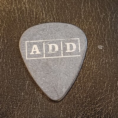 ORIGINAL TOUR GUITAR PICK ADD DAVE ADAMS SPARTA 29