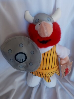 HAGAR THE HORRIBLE 8'' Plush  w/Tags Toy Works 2000