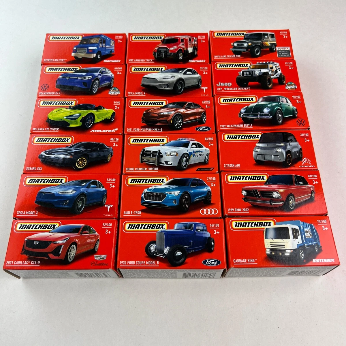 MATCHBOX 2023 POWER GRABS CASE L (24 Cars) – Jcardiecast