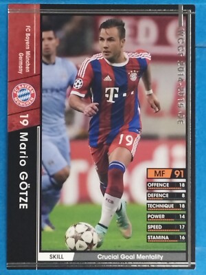WCCF A057/147 2014-2015 OE Mario Götze Japan Pre-Owned | eBay