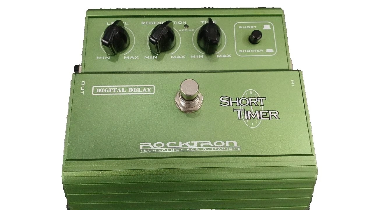 Guitarra Rocktron retraso, Eco y reverberación Pedales