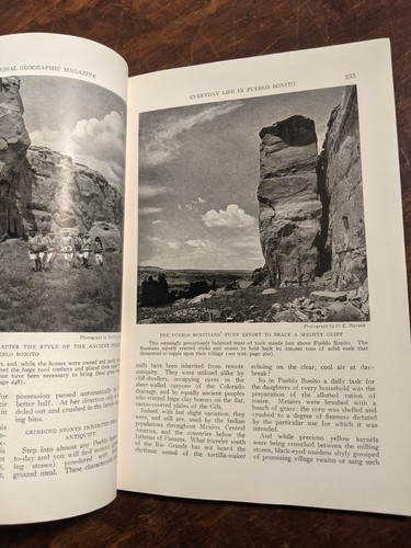 National Geographic Magazine September 1925, Pueblo Bonito, Schluchten, Fledermäuse - Bild 6 von 8