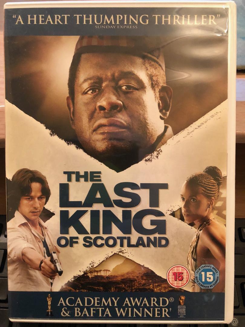 The Last King of Scotland DVD Forest Whitaker Gillian Anderson