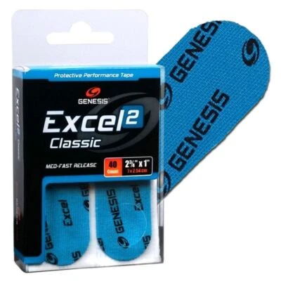 Genesis Bowling Excel Classic 2 Blue Medium/Fast Performance Tape 40 Piece Pack
