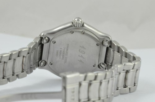 Ebel 1911 Women's Watch Steel 1 3/16in Top Condition With Orig. Steel Bracelet - Picture 7 of 7
