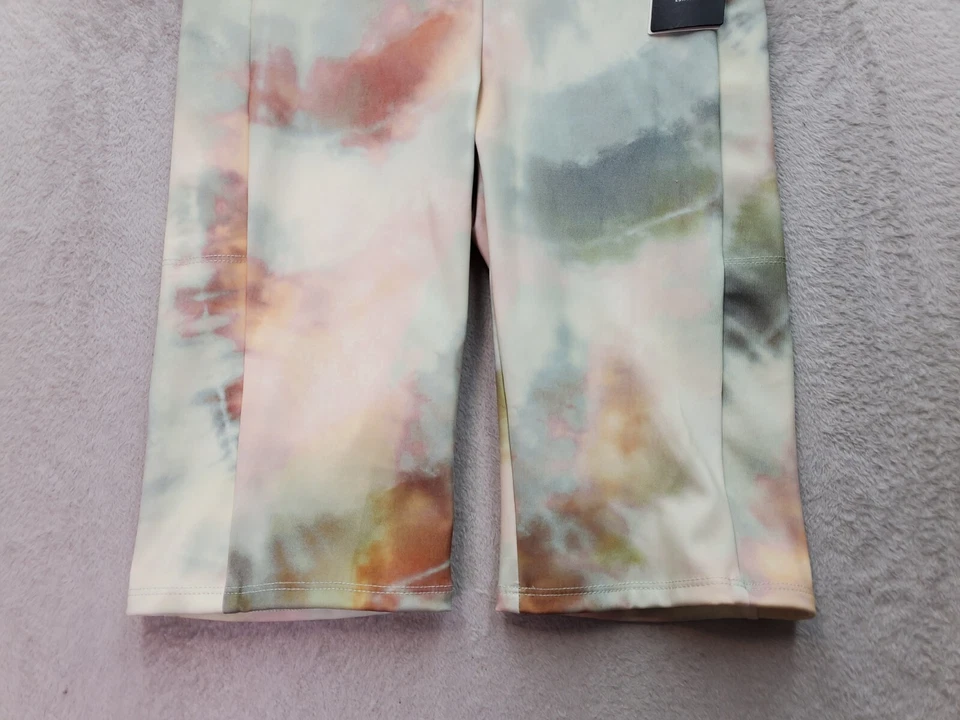 Pantalones Cortos de Motociclista GUESS Para Mujer XS Multi Perla Ahumada Estampado Tie Dye Bolsillos de Poliéster Foto 3 de 4