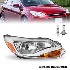 For 2012 2013 2014 Ford Focus S Se Sel Halogen Factory Headlight Passenger Side