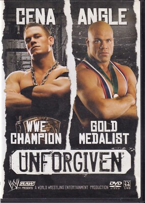 WWE Unforgiven 2005 Wrestling DVD John Cena Kurt Angle Shawn