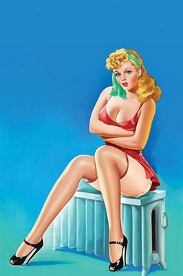 Wink Magazine; Warm Thoughts Peter Driben Poster Print