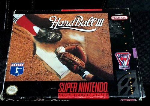 HARDBALL III SUPER NES GAME PACK ~ THE ACCOLADE TEAM