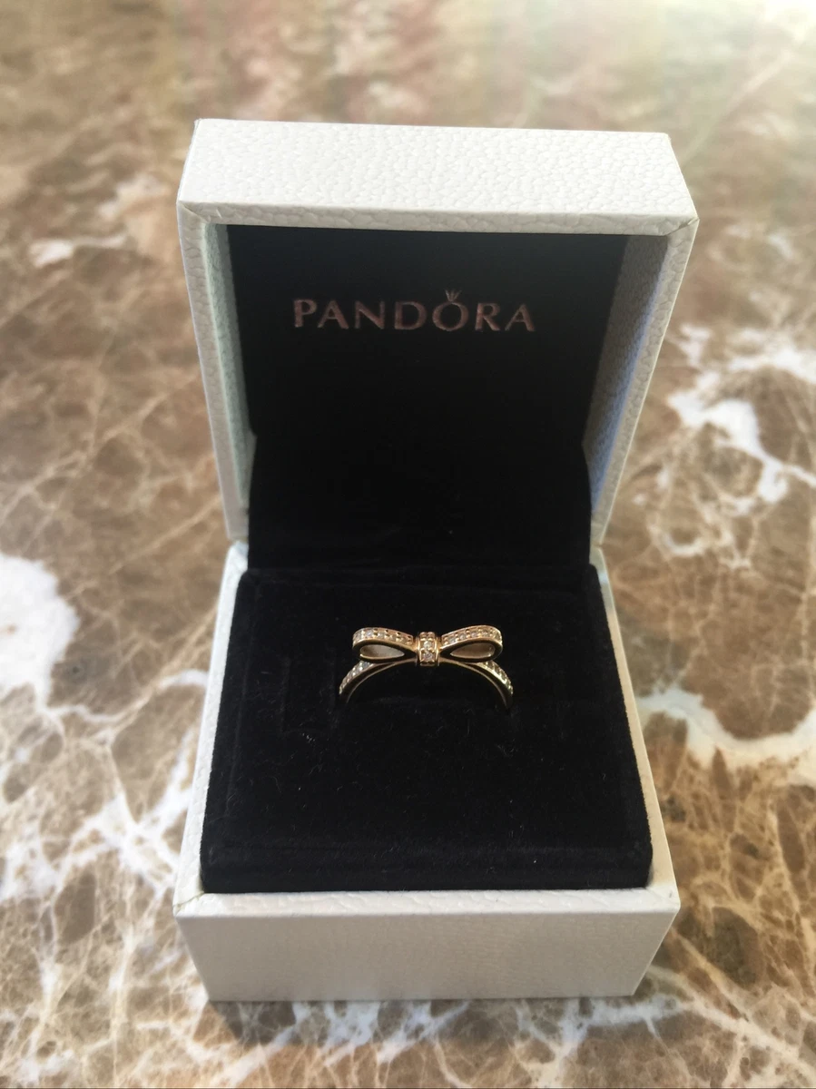Pandora bow ring deals sale