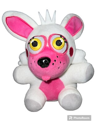 FNAF Funko Five Nights at Freddy's approx 7'' Foxy White Pink Fox Plush