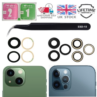 Für iPhone 13 / 13 Mini / 13 Pro / 13 Pro Max Kamera Glas Linse Ersatz Set