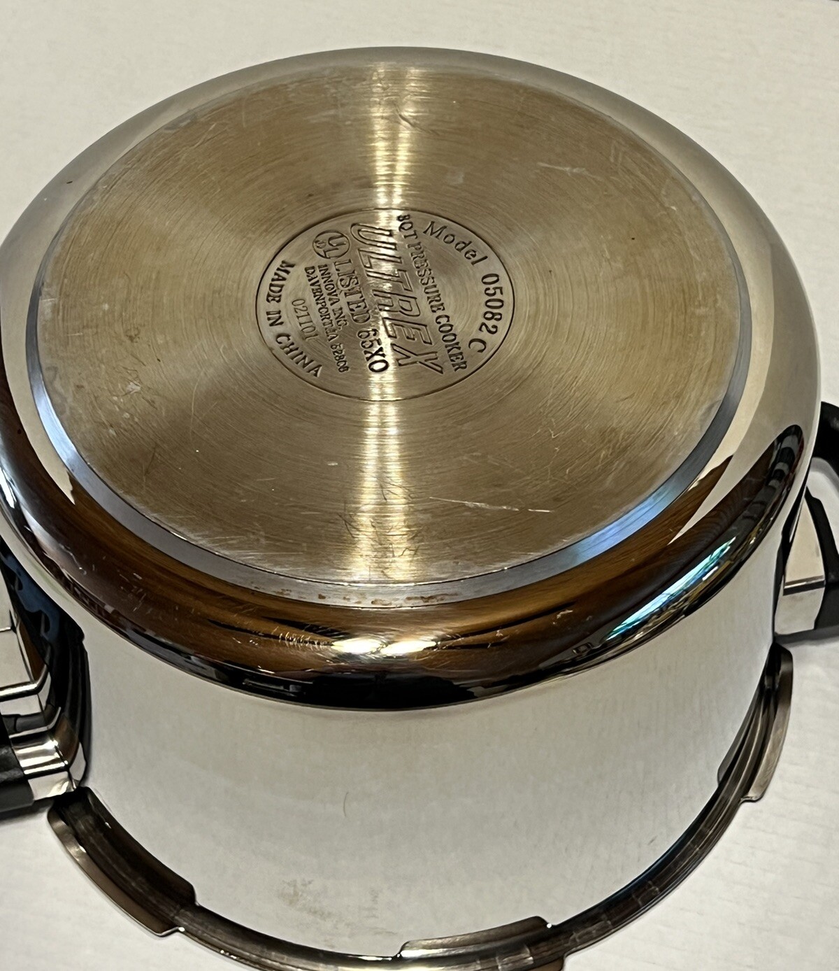 Ultrex 8 Qt Stainless Steel Pressure Cooker Basket Manual Innova 05082