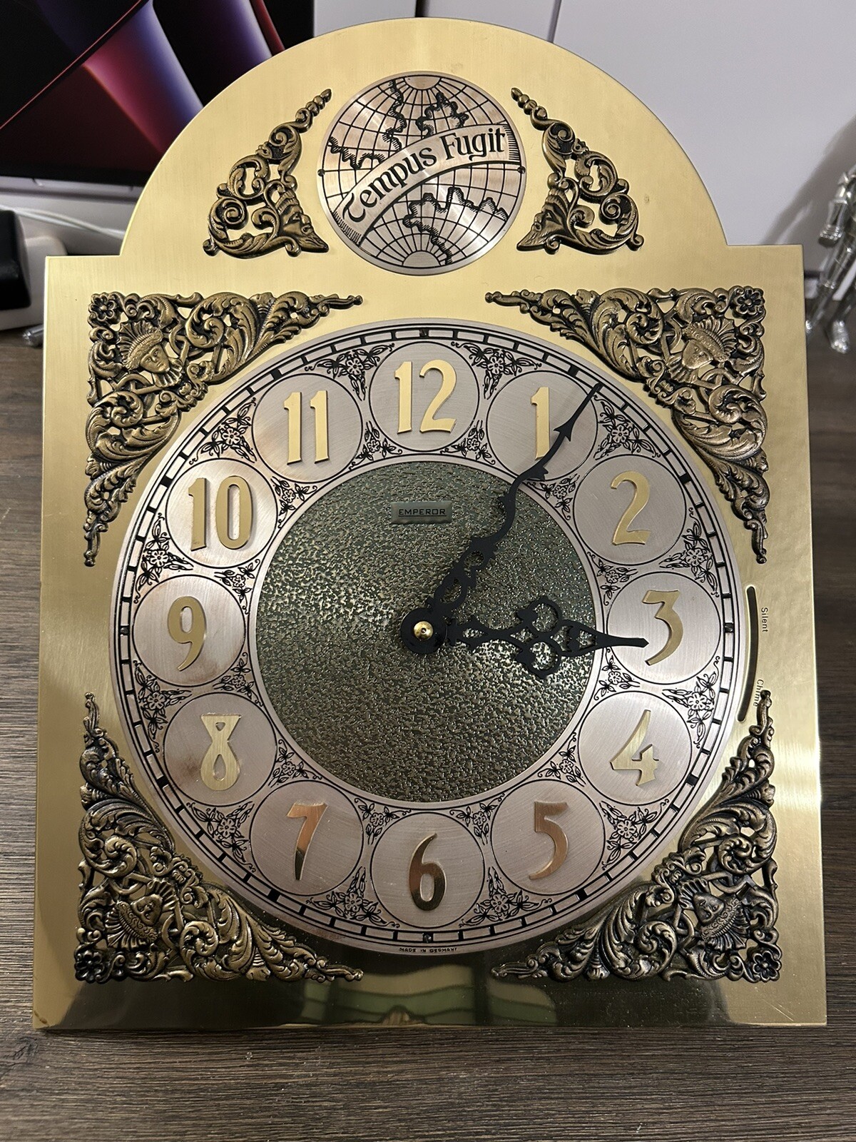 Hermle Grandfather Clock Movement 451050H With Face!!! eBay