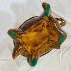 1960s 1970's Ceramic Art Pottery Turtle Lidded Dish Trinket Box Mid Century Mod — photo 8
