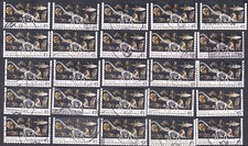 NIEMCY 2010 x25 Mi 2780 perf. Die Cut 10 Bicentenary of Natural History Museum