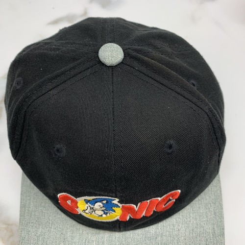 Sega Sonic Hedgehog Video Game Cartoon Snap Back Baseball Hat Cap Embroidered - Picture 5 of 10