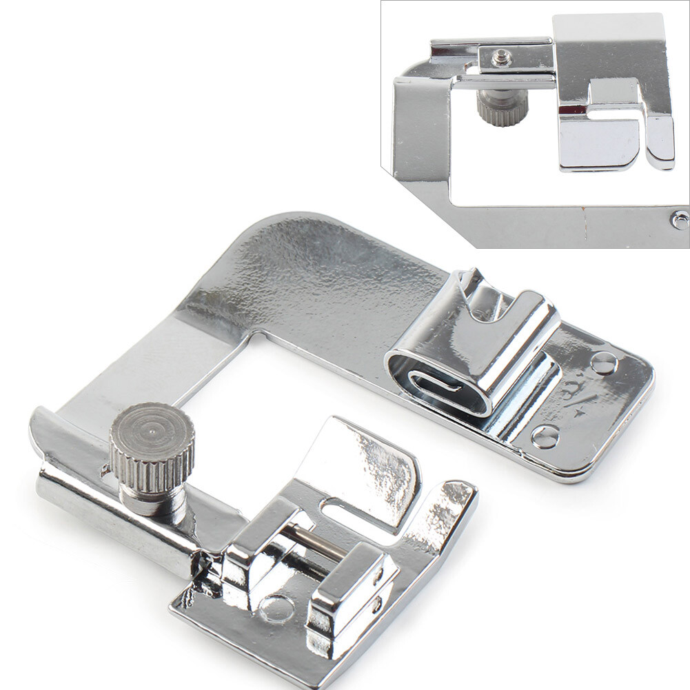 Sewing Machine Foot Presser Rolled Hem Walking Feet For Brother Singer #6290-image