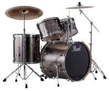 Pearl Export 5-piece Smokey Chrome Complete D...