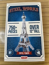 Schylling, Steel Works Eiffel Tower Construction Set - Erector Set - NIB