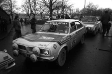 Philip Cooper & Andrew Marriott, Morris Marina WRC RAC Rally 1975 Old Photo
