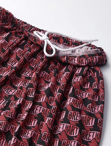 Zubaz WWE Bret Hart glasses comfy pants Men’s Small sleep wrestling WCW AEW WWF - Picture 4 of 4