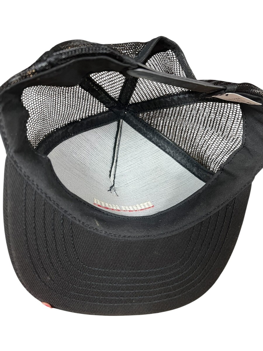 Vintage Minn Kota Adult Hat Black Trolling Motors Cap Adjustable Strap Fishing View 6