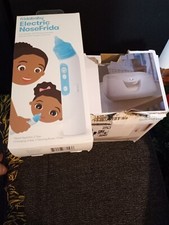 Munchkin  Warm Glow  Wipe Warmer, White And Electric Nose Frida