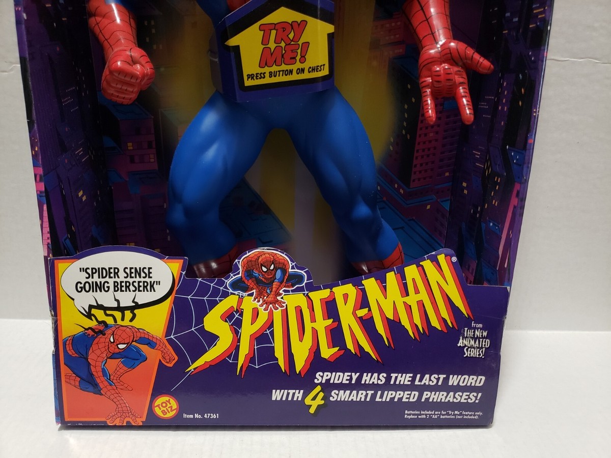 1994 Toy Biz Marvel Comics Electronic Talking Spider Man 16