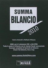 Summa bilancio 2010 - [Il Sole 24 Ore Libri]