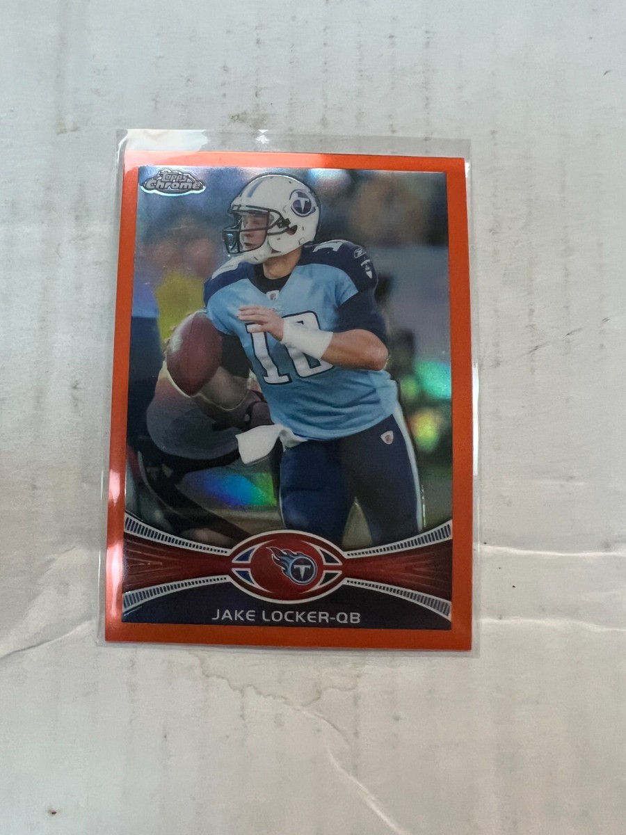 Jake Locker 2012 Topps Chrome Retail Orange Refractor #135 | eBay